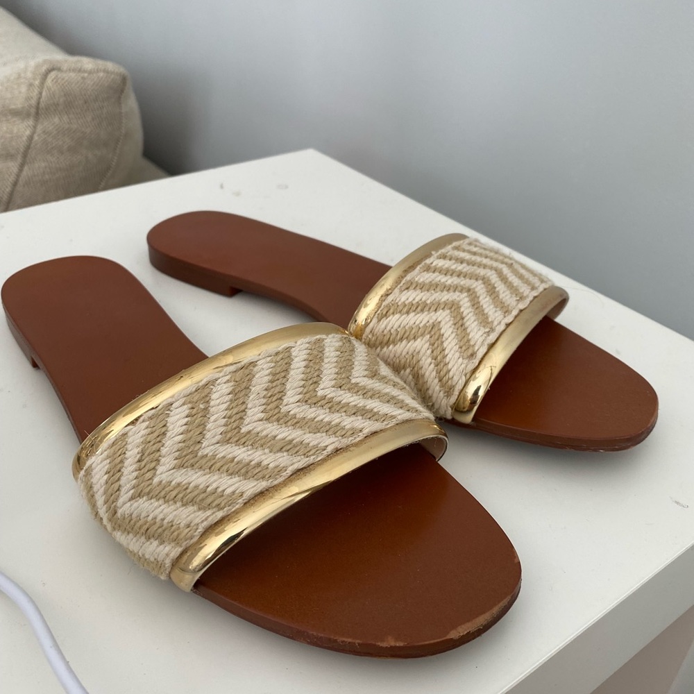 Zara Woven Sandals